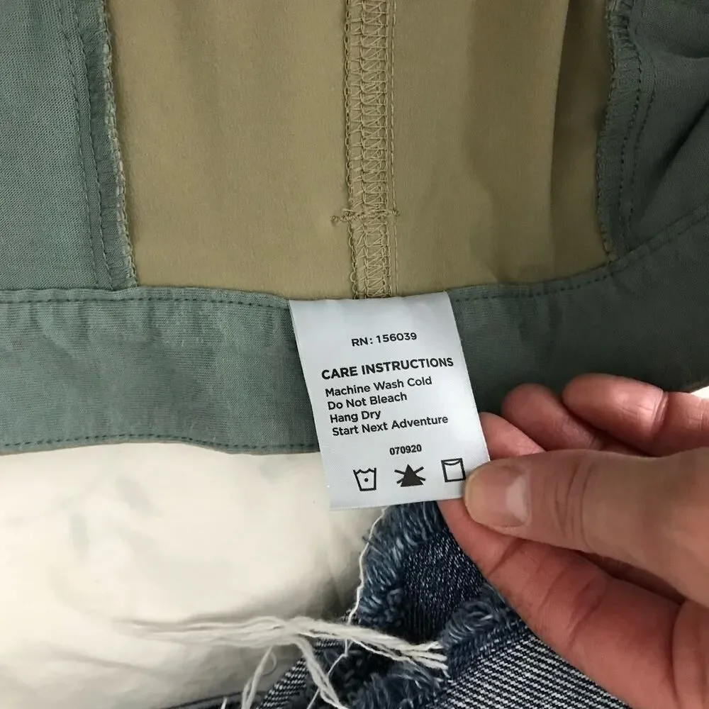 Free Fly Dark Tan Khaki Men's Tradewind Chino Fit Stretch Shorts Size 42x7 - Picture 4 of 5
